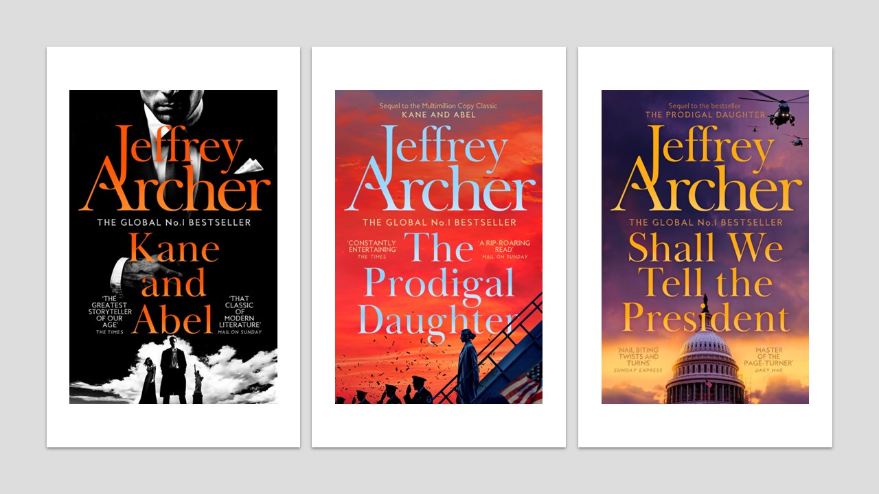 Jeffrey talks about The Kane and Abel Trilogy Jeffrey Archer