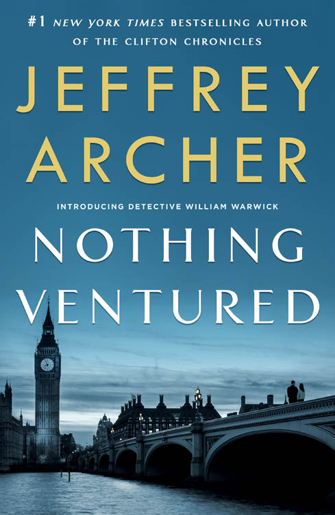 Nothing Ventured US Cover